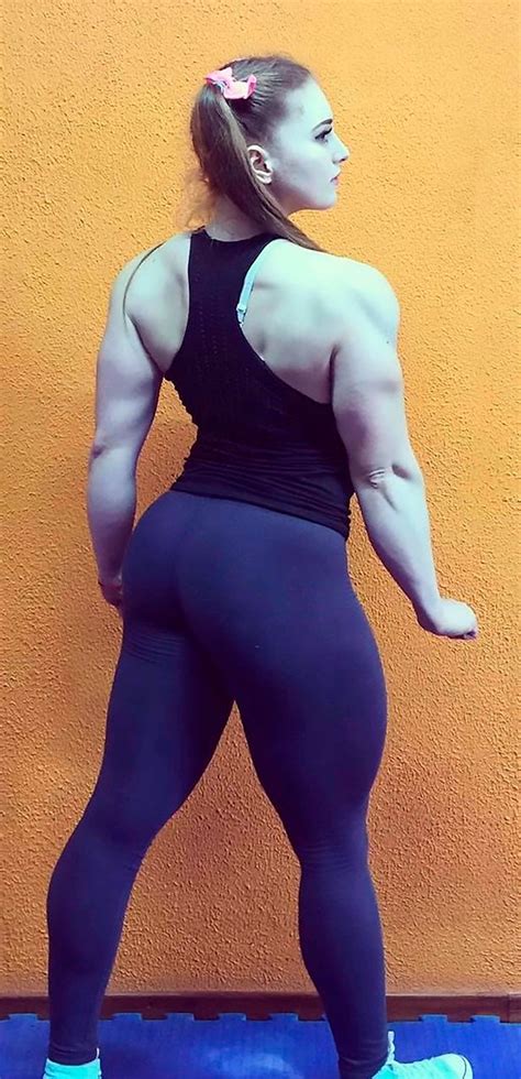 Pretty Bodybuilder Dubbed Muscle Barbie For Baby Faced Looks And Arms
