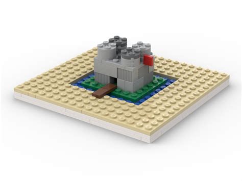 Lego Moc Micro Castle By Nicole1 Rebrickable Build With Lego