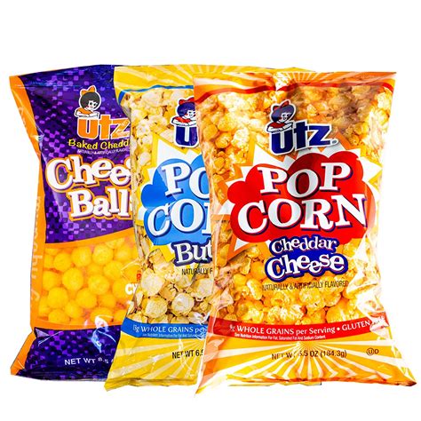 Utz Popcorn Lovers Variety Pack Butter Popcorn 1 65oz