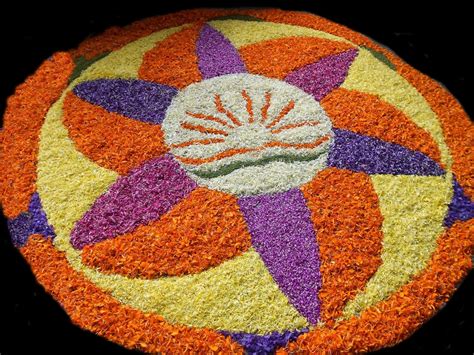 #happyonamimage#kolam#muggu#rangolieasy rangoli for u,simple rangoli,onam pookalam designs. Worlds Largest collection of Pookalams (Flower Carpet ...