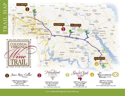 Colonial Virginia Wine Trail Four Unique Wineries One Amazing