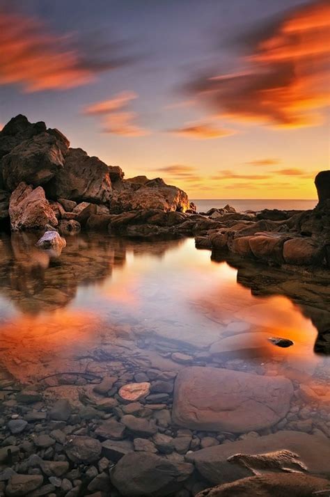 Amazing Sunset Beautiful Nature Landscape Photography