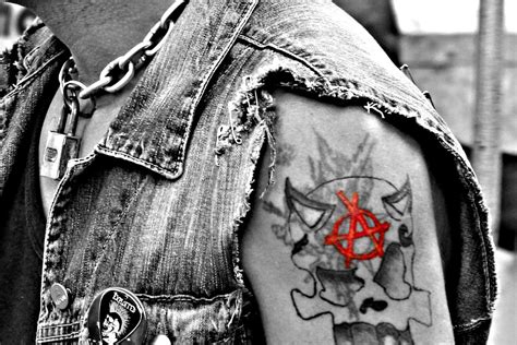 Anarchy Tattoo Anarchy Tattoo Symbol Marcelofoto Flickr