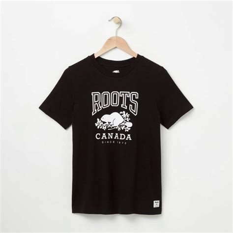 Womens Classic Roots Canada T Shirt T Shirts For Women Canada Clothes Roots Canada