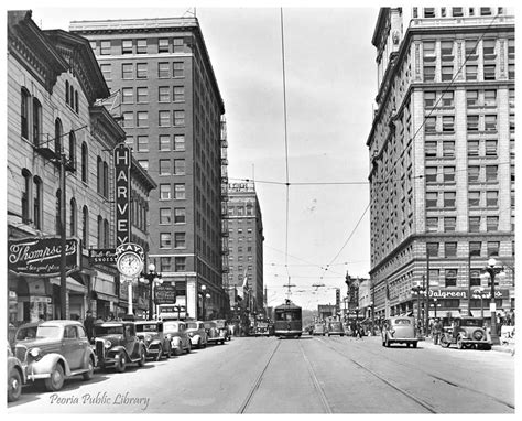 View Of Main Street At The 300 Block April 20 1938 Old Images Old