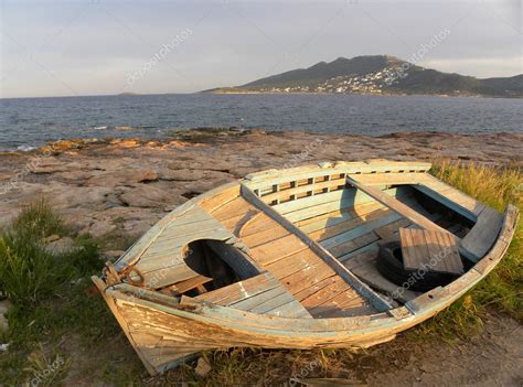 Old Boat On The Beach — Stock Photo © Andreasnikolas 3522758