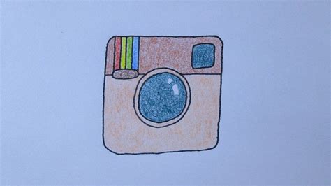 How To Draw Instagram Logo Youtube