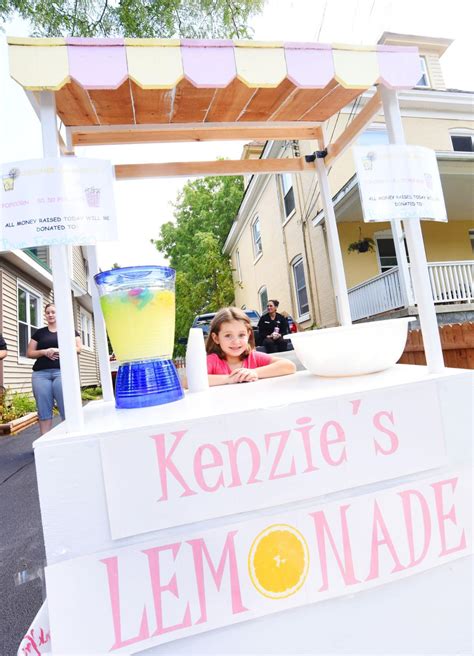 kenzie s lemonade 5 year old auburn stand operator raises money for charity lifestyles