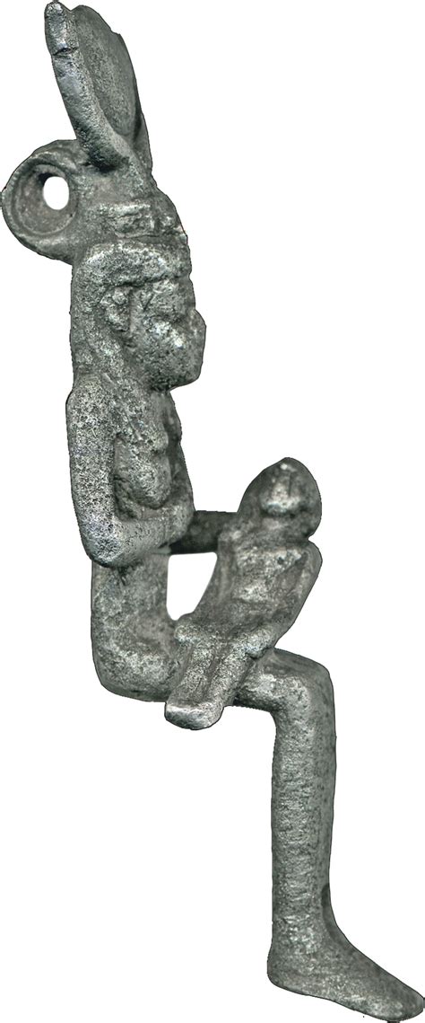 Pendant Isis With Horus The Child The Walters Art Museum