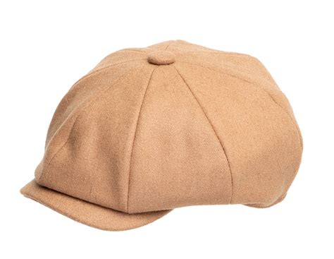 Camel Gatsby Melton Wool Cap Denton Hats
