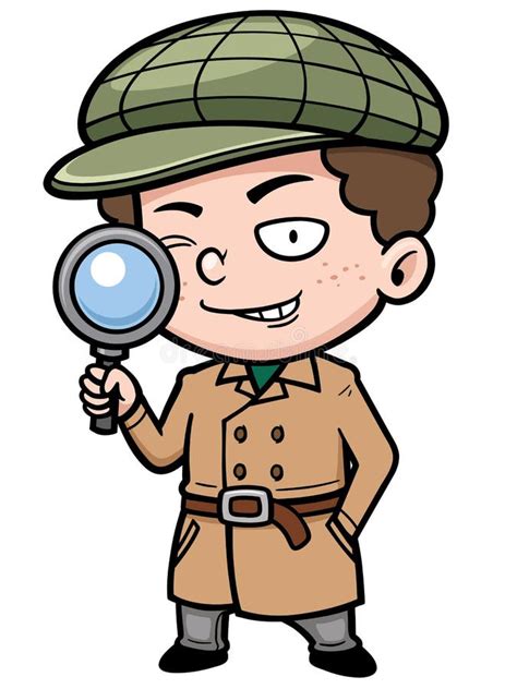 Detective Stock Vector Illustration Of Investigating 50498346