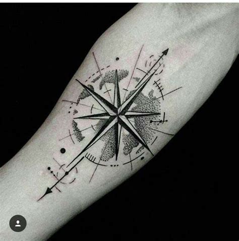 Nautical Star Compass Tattoo Designs Gerrynolte