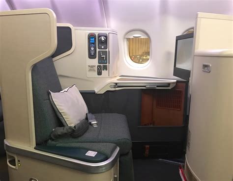 Flight Review Cathay Pacific A330 Business Class Hong Kong To New