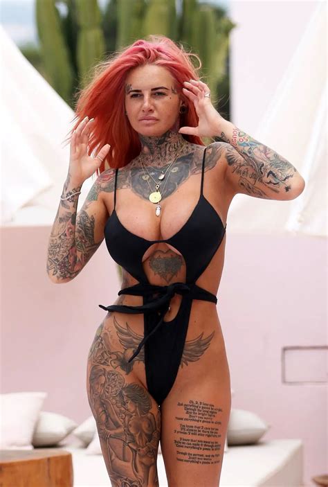 JEMMA LUCY In Swimsuit At A Pool In Ibiza HawtCelebs