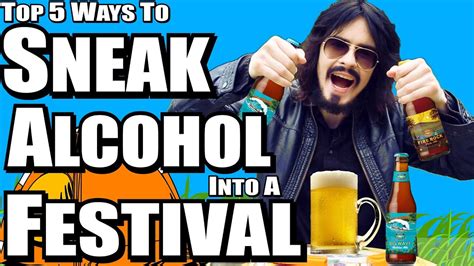 Top 5 Ways To Sneak Alcohol Into A Festival Irishpeoplestyle Youtube
