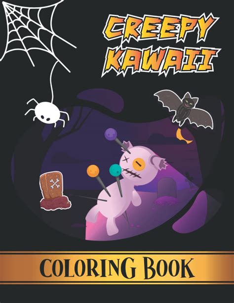 Buy Creepy Kawaii Coloring Book Cute And Creepy Coloring Book With