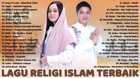 Lagu Religi Islam Terbaik 2022 Paling Hits Lagu Religi Islam Terbaru