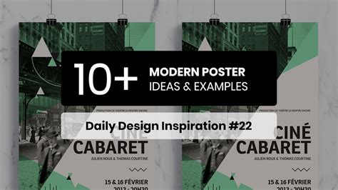 Modern Poster Examples Ideas Daily Design Inspiration Venngage Gallery