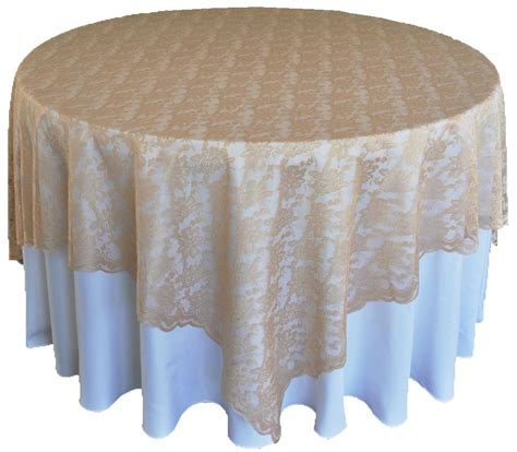 Square Lace Table Overlays Champagne Pc Pk Gif Table Overlays Wedding