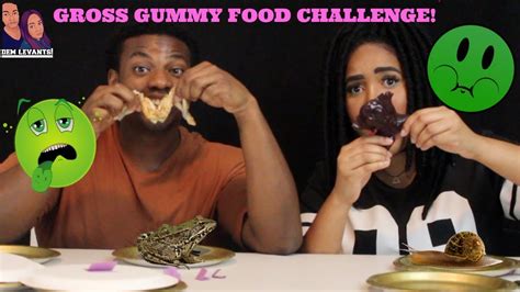 Gummy Food Vs Real Food Challenge Youtube