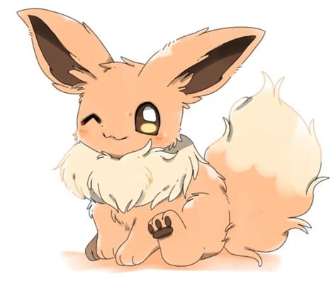 Cute Eevee Fan Art Pokemon Sketch Pokemon Eevee Cute Pokemon