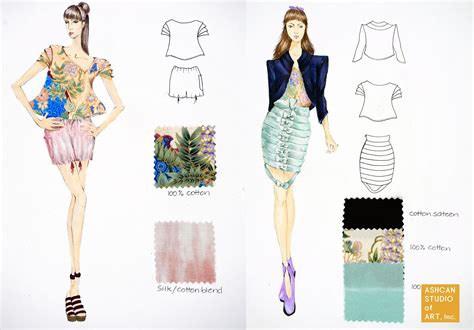 Fashion Design Portfolio Examples Institutesany