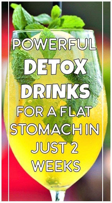 Best Natural Detox Drinks To Get Flat Stomach In 2 Weeks Natural