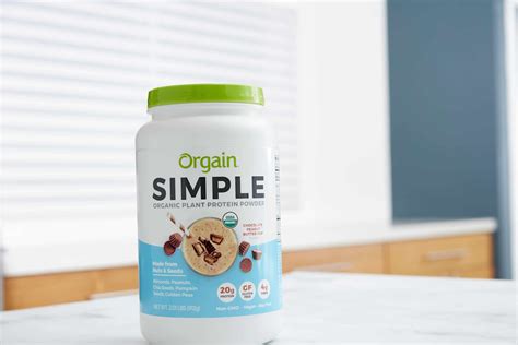 Orgain Launches Simple Organic Plant Based Protein Powder In Chocolate