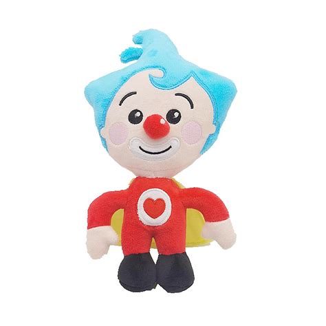 Plim Plim Plush Clown965in Cartoon Animation Stuffed Clown Doll Toy