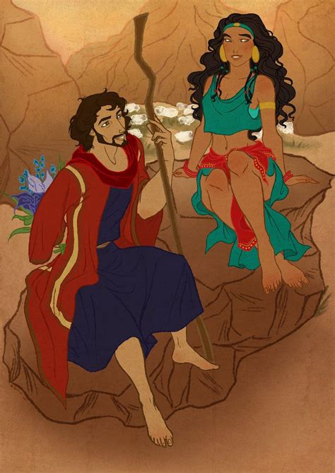 Desert Flowers By Maidenoverthestar Moses And Zipporah Prince Of Egypt Disney Fan Art