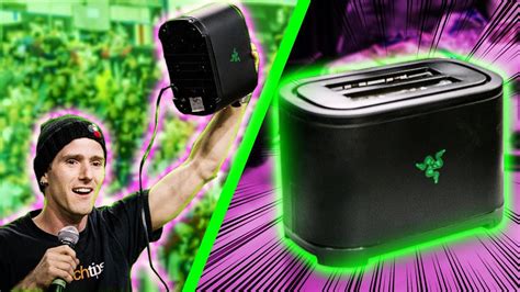 Real Working Razer Toaster Unboxing And Demo Youtube