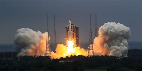 China Advances Space Station Ambition With Module Launch Wsj