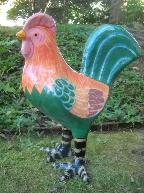 Профессионал paper mache rooster head фотографии складе. Paper Mache Rooster I am selling on Etsy | Selling on etsy ...