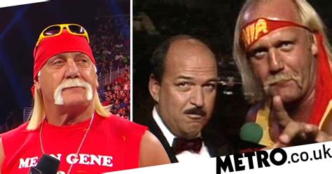 Hulk Hogan Tears Up As He Pays Tribute To Wwe Legend Mean Gene Okerlund Metro News