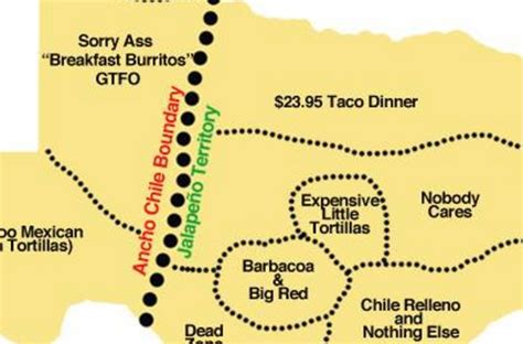 This Map Shows An Honest Taco Geography Of Texas