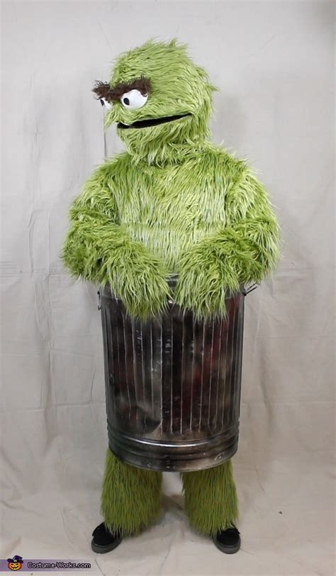 Oscar The Grouch Adult Costume Step By Step Guide