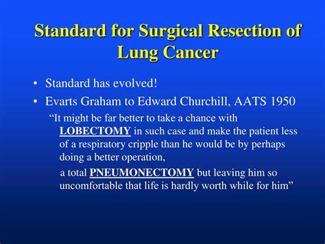 Ppt Vats Segmentectomy Aats Focus On Lung Cancer Boston Nov 2012