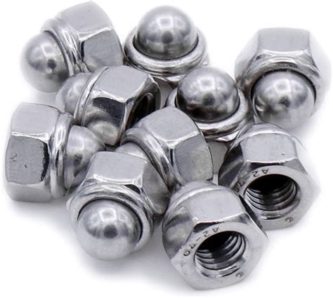 M5 5mm Nyloc Dome Cap Nut Stainless Steel A2 Pack Of 10 Amazon