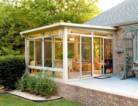 The model 300 sunroom by sunspace is a bright addition to any home, cottage or business! Prefab Sunroom | Patio room, Porch design, Sunroom designs