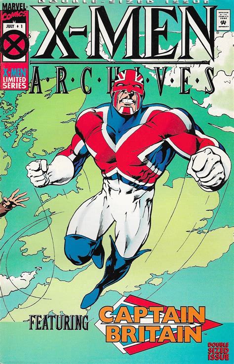 X Men Archives Featuring Captain Britain Vol 1 1 Albion British