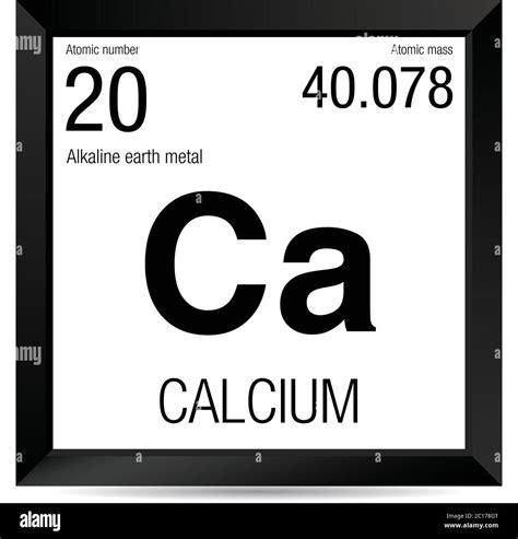 Calcium Vector Vectors Black And White Stock Photos And Images Alamy