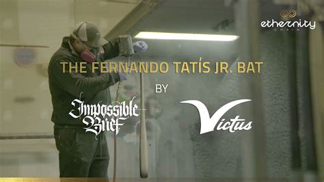 Ethernity Chain Fernando Tatís Jr Official Victus Collectible Bat