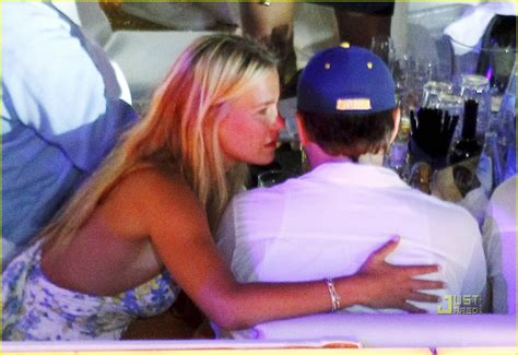 Leonardo Dicaprio And Bar Refaeli Nightclubbing With Naomi Campbell