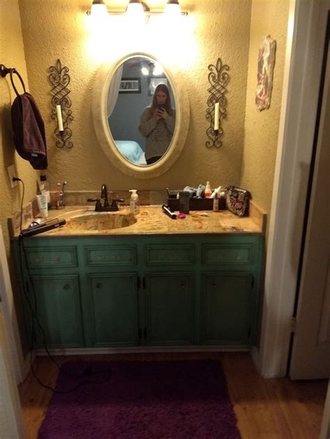Add hidden roommate to list of possibilities for weird happenings in the home, alongside carbon monoxide leak. Bathroom decoupaged sink open to master bedroom - Ideas?