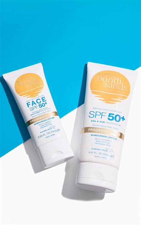 Bondi Sands Sunscreen Face Lotion Spf 50 Prettylittlething