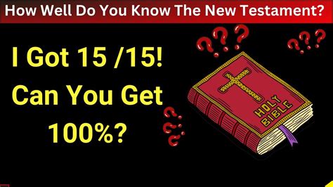 Bible Quiz New Testament Bible Questions And Answers Rapid Fire Youtube