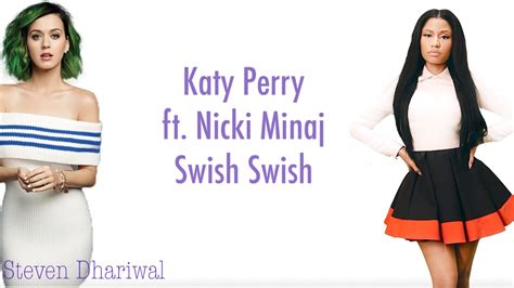 Katy Perry Ft Nicki Minaj Swish Swish Lyrics Youtube
