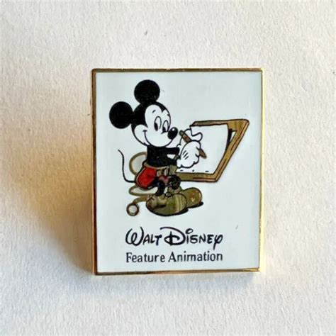 Cast Member Walt Disney Feature Animation Mickey Mouse Pin
