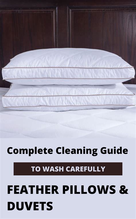 Feather pillows can be soft and luxurious, but you need to take good care of them by washing them at least once a year. Complete Cleaning Guide To Wash Carefully Feather Pillows And Duvets | xCleaning.net - Your ...