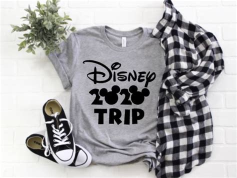 Disney 2020 Trip Iron On Shirt Decal Diy Disneyland New Etsy Disney